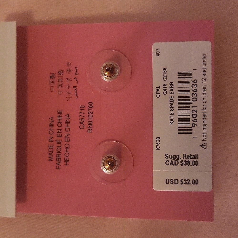 NWT Kate Spade Earrings - Picture 5 of 5